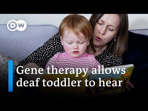 Deaf toddler can hear after world-first gene therapy | DW News