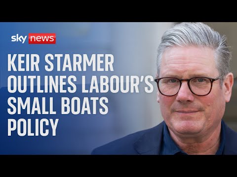 Watch live: Keir Starmer outlines Labour’s small boats policy
