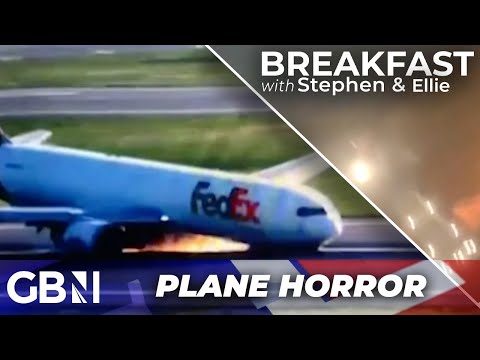 Plane tyres BURST during flight landing with 190 passengers on board