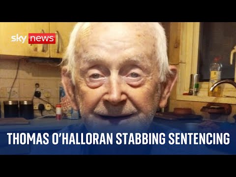 Watch live: Sentencing for the stabbing of 87-year-old Thomas O’Halloran at the Old Bailey