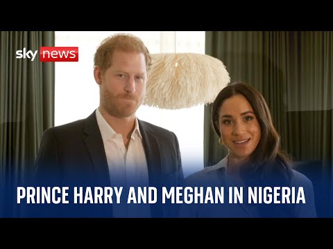 Watch live: Prince Harry and Meghan attend a reception at Nigeria’s Defence HQ