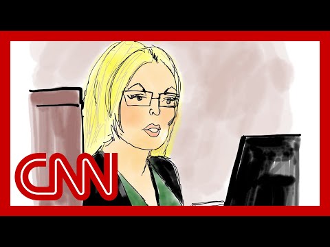 Jake Tapper sketched what happened during Stormy Daniels’ testimony