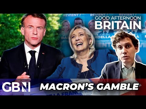 Time’s up! Macron had ‘NO CHOICE’ but to ‘go to voters’ as Marine le Pen HURTLES towards power