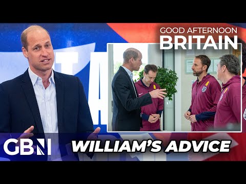 Prince William gives nervous England team ‘KEY piece of advice’ ahead of Euros