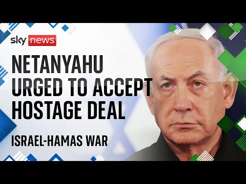 Israelis in Tel Aviv call on Netanyahu to accept hostage deal