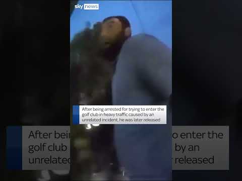 Bodycam of Scottie Scheffler’s arrest