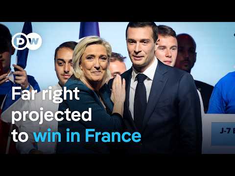 Political turmoil continues in France as possibility of far-right leader rises | DW News
