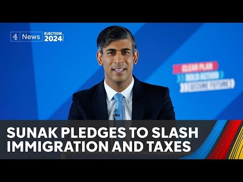 Sunak promises more tax cuts as Tories unveil manifesto