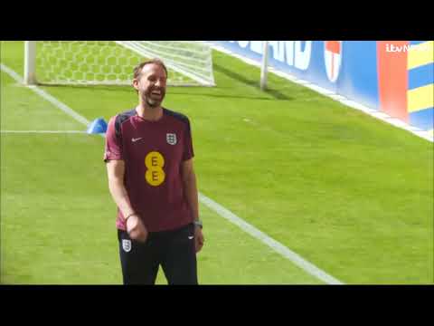 England squad meet fans as part of open training session ahead of Euro 2024 opener