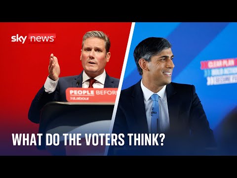 Sunak v Starmer: Polls point to mistrust in both leaders ahead of Sky leaders’ special event
