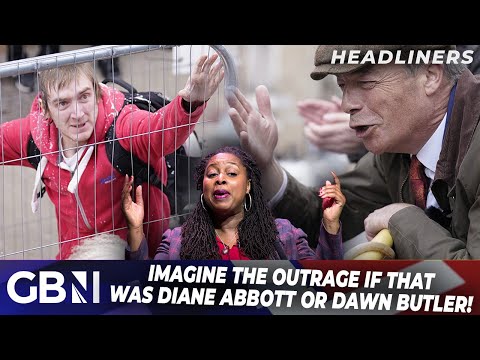 Surprised they didn’t say ‘violence at far-right rally’ | Imagine the OUTRAGE if it was Diane Abbott