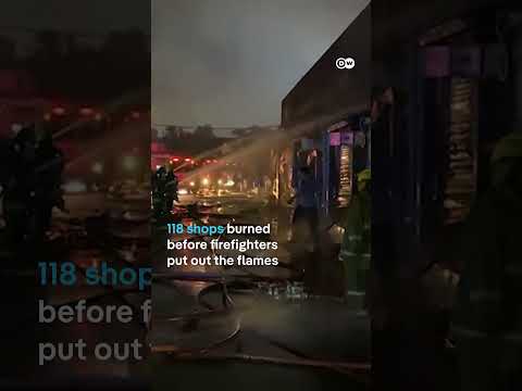 Bangkok pet market fire | DW News