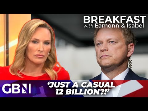 ‘Just a casual 12 BILLION?!’: Grant Shapps GRILLED over Tories’ tax cuts pledges