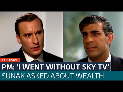 Rishi Sunak says he went without ‘Sky TV’ as a child | ITV News