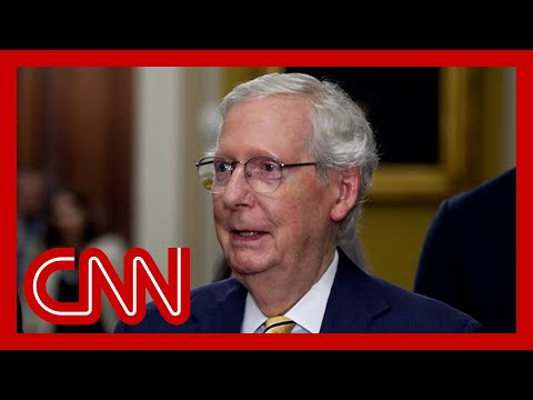 Hear McConnell’s answer when asked about confronting bad blood with Trump in upcoming meeting