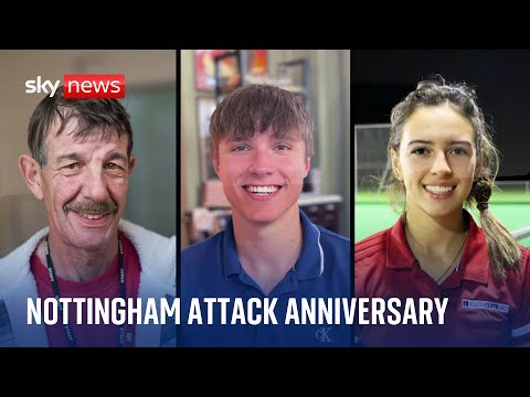 Watch live: Nottingham attack one year anniversary