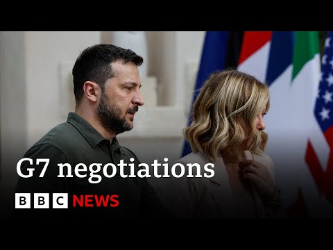 Ukraine’s Zelensky expects ‘important decisions’ on his country at G7 summit | BBC News