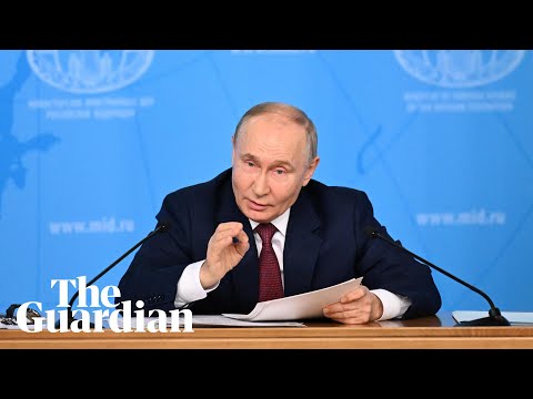 Putin sets out Russia’s conditions for peace talks with Ukraine