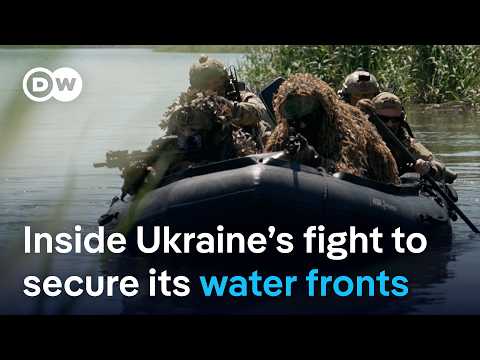 The elite military units defending Ukraine’s water frontlines | DW News