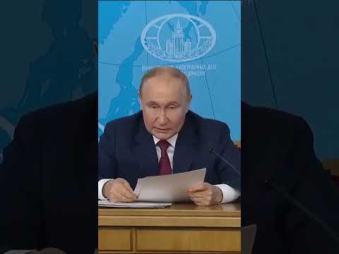 Putin outlines ceasefire conditions