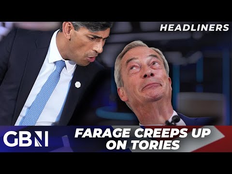 ‘It’s nice to see Nigel Farage creep up on someone else for change!’ | Reform overtake Tories