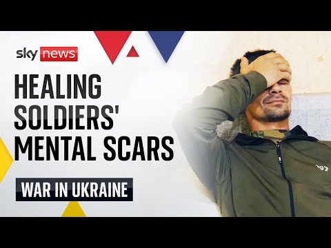 The Ukrainian troops suffering mental scars of war | Russia – Ukraine war