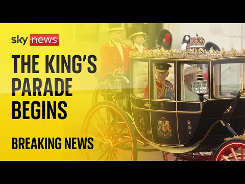 Trooping the Colour: The King’s birthday parade begins