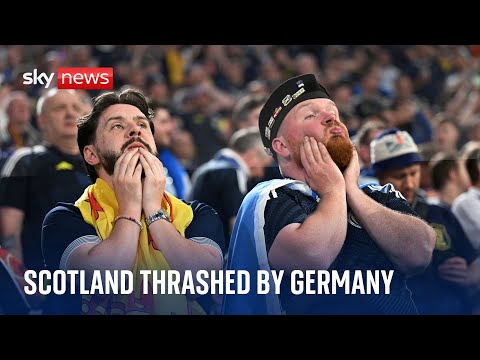 Scotland thrashed by Germany in opening match of Euro 2024