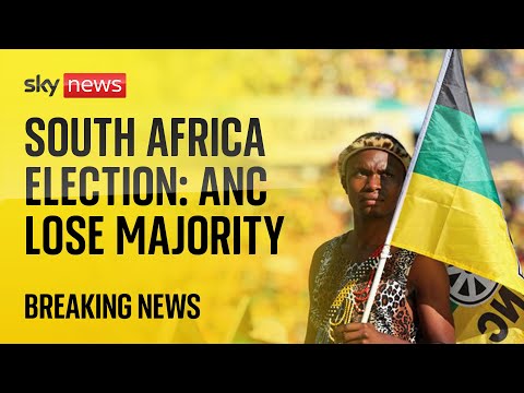 South Africa: ANC lose majority in election for first time in 30 years