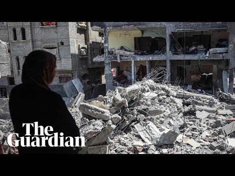 ‘This is a miserable Eid’: Palestinians in Gaza prepare for Muslim holy day amid fighting