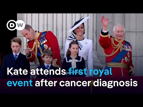Princess of Wales joins King Charles’ birthday parade | DW News