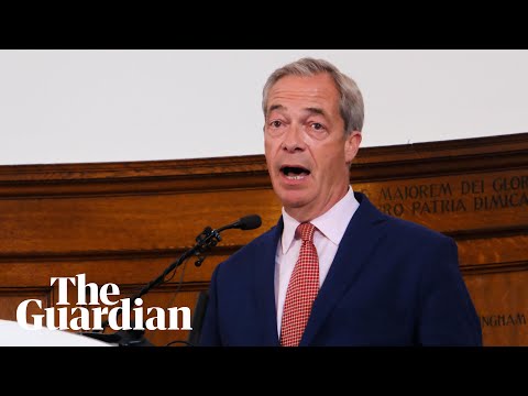 Nigel Farage’s Reform UK party launches its manifesto – watch live