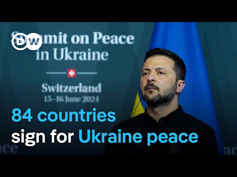 Peace in Ukraine Summit: 13 countries reject endorsing Ukraine’s territory | DW News