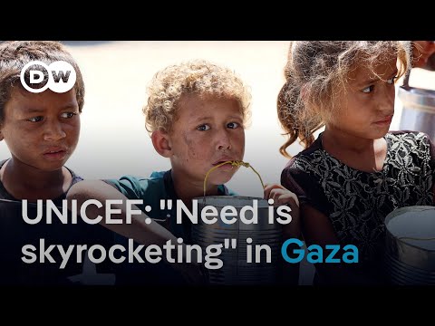 In Gaza over 8,000 children under five treated for malnutrition, says WHO | DW News
