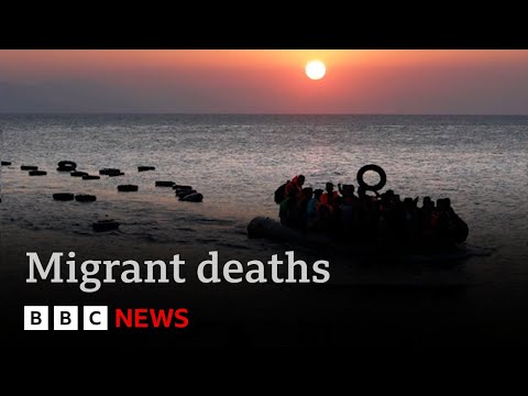 Greek coastguards accused of throwing migrants overboard to their deaths | BBC News