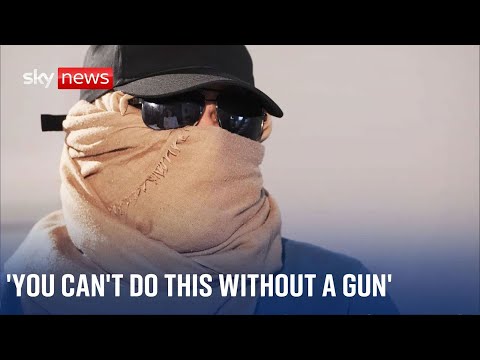 People smuggler: ‘We see ourselves as rescuers’, organisers tells Sky News