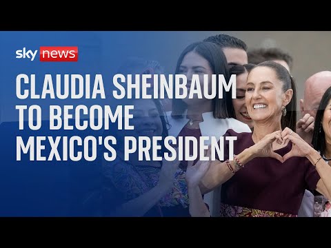 Watch Live: Claudia Sheinbaum set to become Mexico’s first female president as polls close