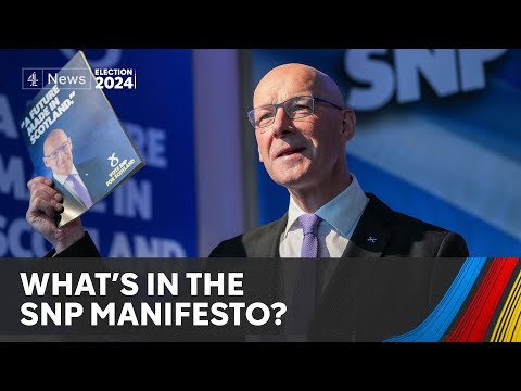 SNP makes case for Scottish independence at manifesto launch