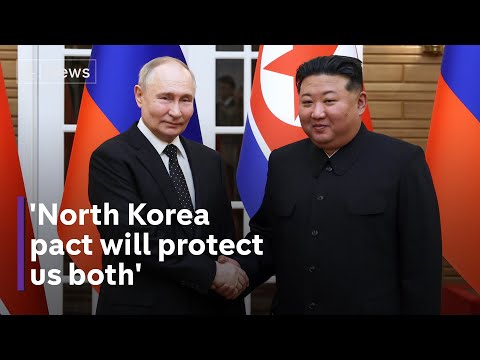 Russia and North Korea sign mutual defence pact