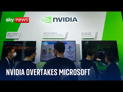 Nvidia overtakes Microsoft to become world’s most valuable public company