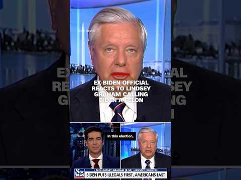 Ex-Biden official reacts to Lindsey Graham calling Biden a felon