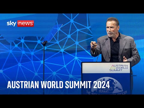 Watch live from Vienna: Austrian World Summit 2024 with speech from Arnold Schwarzenegger