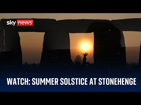 Watch live: Summer Solstice sunset at Stonehenge