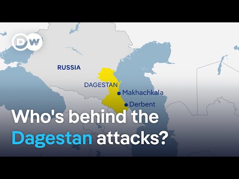 Gunmen launch deadly attacks in Russia’s Dagestan region | DW News