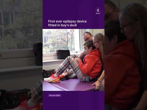 First ever epilepsy device fitted in boy’s skull