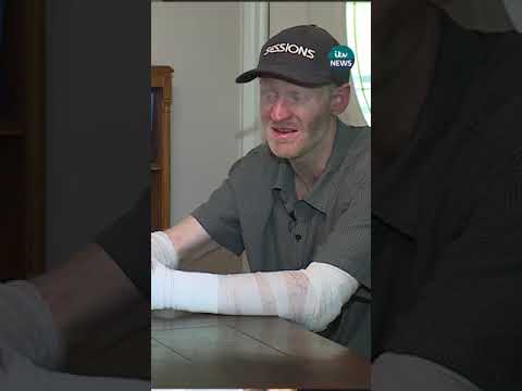 A hiker survived ten days in the mountains by drinking a gallon of water out of his boot #itvnews