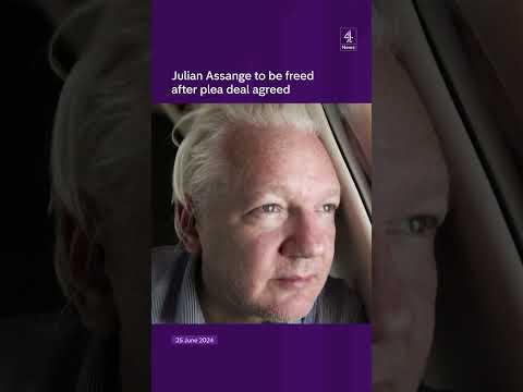 Julian Assange to be freed after plea deal agreed
