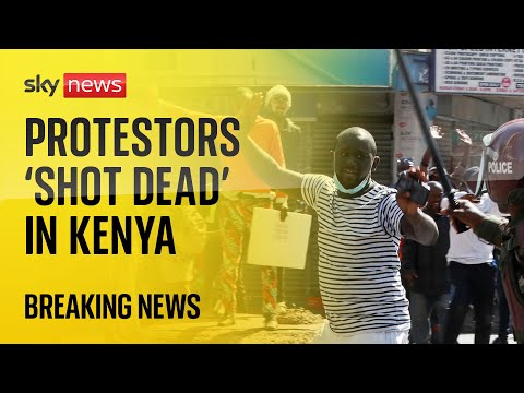 Kenya protests: At least 10 demonstrators ‘shot dead’ & 50 injured as parliament set on fire