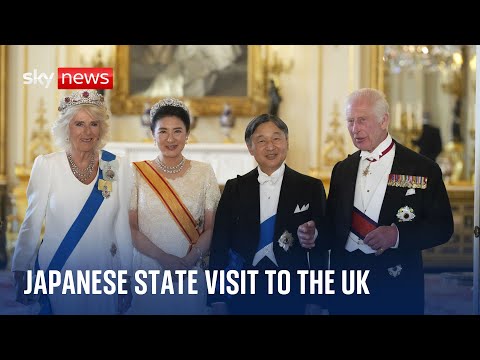 King and Queen welcome Emperor and Empress of Japan in state visit