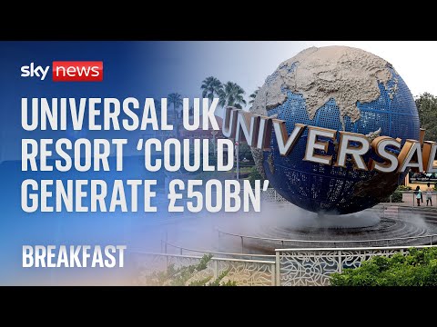 First Universal theme park in Europe to generate ‘£50bn of economic benefits for UK’